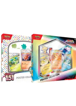 Pokemon TCG Prismatic Evolutions and 151 Poster Collection Bundle NEW - Image 5