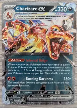 Charizard ex - 54/91 - NM - Scarlet & Violet: Paldean Fates - Pokemon TCG - Image 1