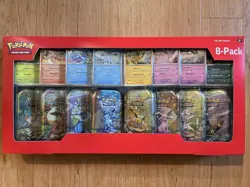 Pokemon TCG Scarlet & Violet - Prismatic Evolutions Mini Tin Sealed RARE - Image 1