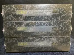 Pokemon Mega Charizard X Ex Ultra Premium Collection x3 Factory Sealed In Hand - Image 5
