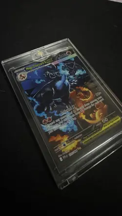 Mega Charizard X ex 125/094 pokemon Mega Evolution Phantasmal Flames NEAR MINT - Image 2