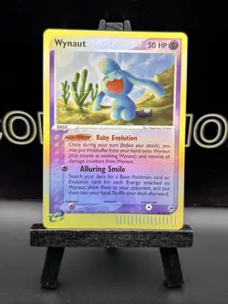 Wynaut Sandstorm 54/100 Reverse Holo Pokemon NM - Image 2