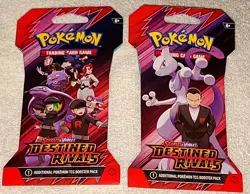 Pokemon TCG: Scarlet and Violet Destined Rivals x1 Booster Pack Sealed - Image 1