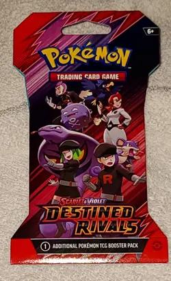 Pokemon TCG: Scarlet and Violet Destined Rivals x1 Booster Pack Sealed - Image 3