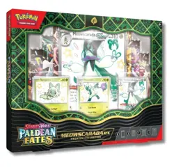 Pokemon Scarlet and Violet Paldean Fates ex Premium Collection | Meowscarada - Image 1