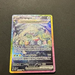 Pokemon Terapagos ex 170/142 Stellar Crown Special Illustration Rare NM/M - Image 1
