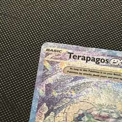Pokemon Terapagos ex 170/142 Stellar Crown Special Illustration Rare NM/M - Image 3