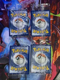 Pokemon TCG - 4 Greninja Gold Star SWSH144 Promo Sealed - Image 2