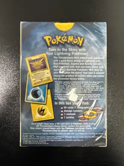 Brand New and Sealed Pokemon TCG Thunderstorm Theme Deck 1999-2000 - Image 2