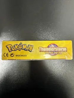 Brand New and Sealed Pokemon TCG Thunderstorm Theme Deck 1999-2000 - Image 4
