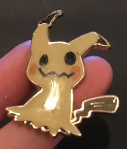 Mimikyu Pokemon Pin Badge Metal 2015 From Shiny Pin Box RARE - Image 4