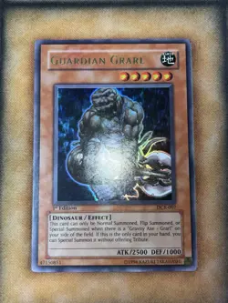 Yugioh Guardian Grarl DCR-007 Ultra Rare NM-Mint 1st Edition - Image 1