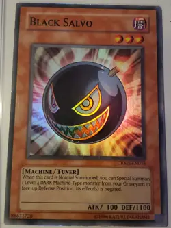 Black Salvo CRMS-EN015 Super Rare 1st Edition Near Mint Yugioh - Image 2