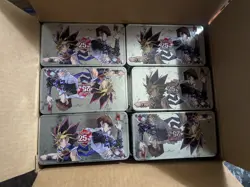 Yugioh! 2024 Mega Tin Case of Empty Tins - Image 1