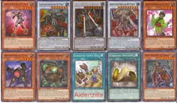 Yugioh Karakuri Deck - Shogun Bureido Bureibu Anatomy Ninishi Machine - Image 1