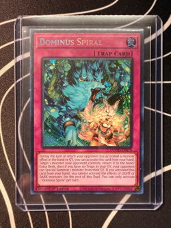 Dominus Spiral (SECRET RARE) DOOD-EN079 (MINT) 1st Edition Yu-Gi-Oh! Konami - Image 1
