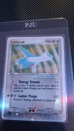 Latios ex - Vintage Pokemon TCG Card EX Dragon Holographic Rare 94/97 NM/LP - Image 1