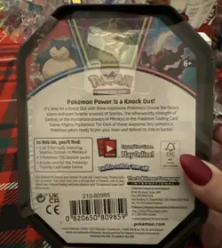 Pokemon TCG Tin mimikyu 3 Booster Packs Foil Card Exclusive Rare New Sealed - Image 3