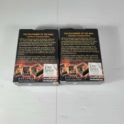 Lord of the Rings Fellowship TCG Starter Deck 63 Card Bundle Trading Card Game - Image 2