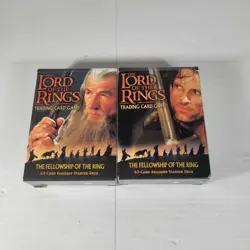 Lord of the Rings Fellowship TCG Starter Deck 63 Card Bundle Trading Card Game - Image 5