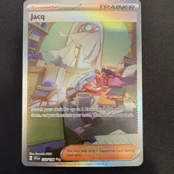 Pokemon TCG Jacq Scarlet & Violet Base Set Holo Card 250/198 Special - Image 1