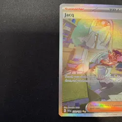 Pokemon TCG Jacq Scarlet & Violet Base Set Holo Card 250/198 Special - Image 3