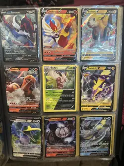 Massive Pokemon Card Bundle With Binder NM-Damaged (read desc) - Image 3