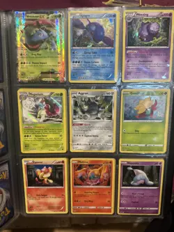 Massive Pokemon Card Bundle With Binder NM-Damaged (read desc) - Image 5