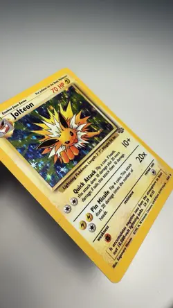 Jolteon Holo 4/64 Jungle Set WotC Vintage Pokemon Card. MP, Unlimited Rare - Image 2
