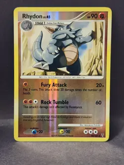 Rhydon Pokemon TCG Supreme Victors Reverse Holo Uncommon Card #80/147 - Image 1