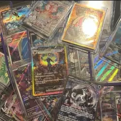 Pokemon 10 Card Mystery GOD Packs! ALL 100% HITS -Ex, Gx+ 1 Vmax, Mega Evolution - Image 1