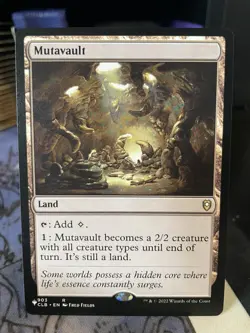 Mutavault NM/M The List Secret Lair Deck MTG Magic Rare Land Card - Image 1
