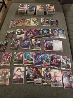 Gundam Card Game Dual Impact 400+ Card Bulk Lot C/UC/R/LR - Image 1