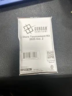 Gundam Card Game Store Tournament Kit 2025 Vol 2 English SEALED - Image 1