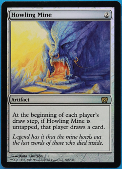 Howling Mine FOIL 8th Edition NM Artifact Rare MAGIC CARD (ID# 500276) ABUGames - Image 1