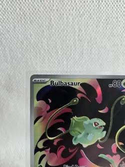 Bulbasaur 133/132 Mega Evolutions Illustration Rare Pokemon Card - Image 2