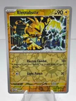 Electabuzz Reverse Holo 125/165 Scarlet & Violet 151 Pokemon Card - Image 1