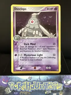Pokemon Card Dusclops 14/108 Ex Power Keepers Holo Rare L/P - Image 1