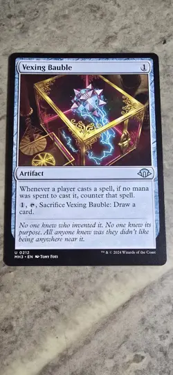 Vexing Bauble Modern Horizons 3 Regular Artifact Uncommon MTG NM - Image 1