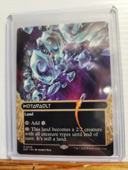 Mutavault (Borderless) (EOS 0028) Edge of Eternities: Stellar Sights (Regular) - Image 1