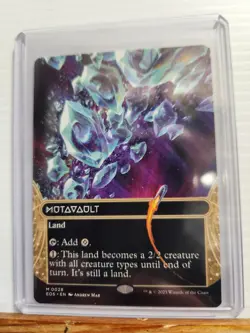 Mutavault (Borderless) (EOS 0028) Edge of Eternities: Stellar Sights (Regular) - Image 2