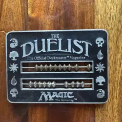 Wizards Of The Coast The Duelist MTG Black Metal Abacus Life Counter 1995 - Image 5