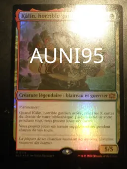 mtg magic Hugs, Grisly Guardian FOIL FRENCH vf fr Kalin, horrible gardien - Image 1