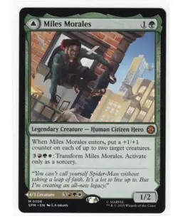 Miles Morales / Ultimate Spider-Man | Regular | NM | MTG | 0108 | Mythic | SPM - Image 1