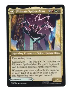 Miles Morales / Ultimate Spider-Man | Regular | NM | MTG | 0108 | Mythic | SPM - Image 2