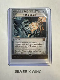 Mana Drain x1, MTG, Outlaws of Thunder Junction: Breaking News, OTP, NM - Image 1