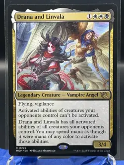 Drana and Linvala #222 (NM) March of the Machine MOM Magic MTG - Image 1