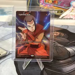 Lightning Bolt (Borderless Foil) Mythic MTG Avatar Eternal - Image 1