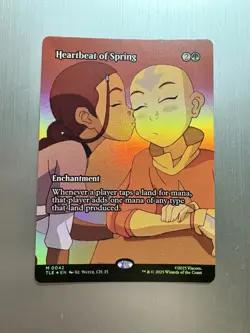 Heartbeat Of Spring - 42 - MTG Avatar: The Last Airbender - Borderless - FOIL - Image 1