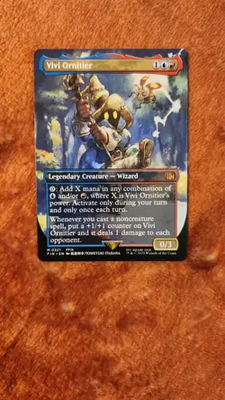 Magic the Gathering Vivi Ornitier Borderless, Final Fantasy Regular NM M 0321 - Image 1